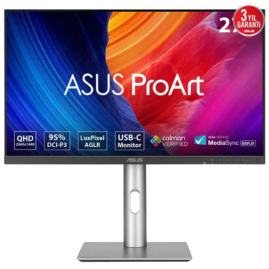 27 ASUS PROART PA278CFRV 5MS 100HZ 2K PIVOT IPS resmi