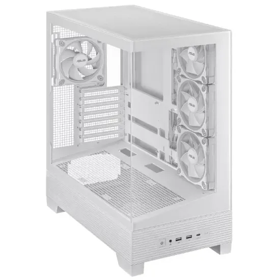 ASUS A31 PLUS TG ARGB WHITE ATX KASA resmi