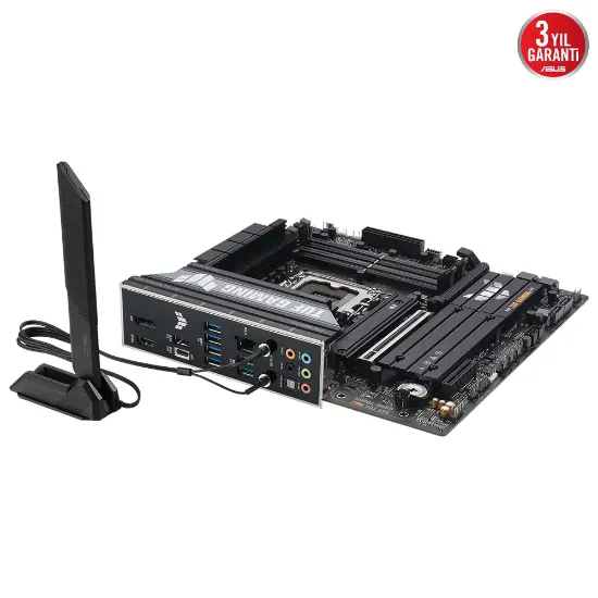 ASUS TUF GAMING B860M-PLUS WIFI LGA1851 DDR5 DP HDMI MATX ANAKART resmi
