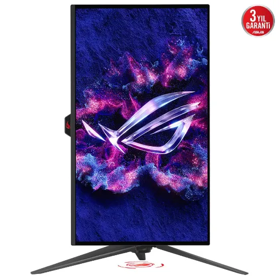27 ASUS ROG SWİFT PG27UCDM 240HZ 0.03MS 4K UHD ADAPTİVE SYNC QD-OLED PİVOT  GAMİNG (OYUNCU) MONİTÖR resmi