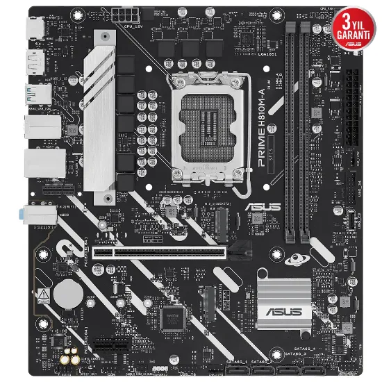 ASUS PRIME H810M-A-CSM SOKET 1851 ANAKART resmi