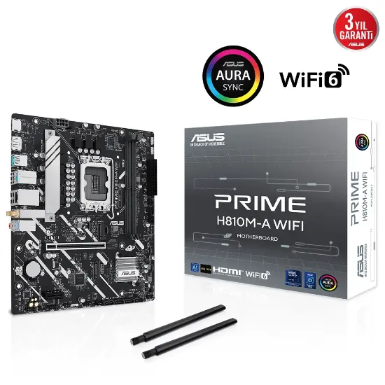 ASUS PRIME H810M-A WIFI SOKET 1851 ANAKART resmi