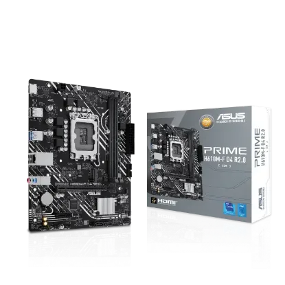 ASUS PRIME H610M-F D4 R2.0 DDR4 3200MHZ MATX resmi