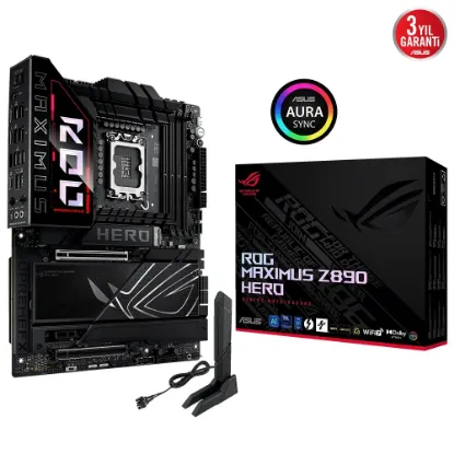 ASUS ROG MAXIMUS Z890 HERO DDR5 6XM2 USB3.2 WIFI7 RGB LAN ATX resmi