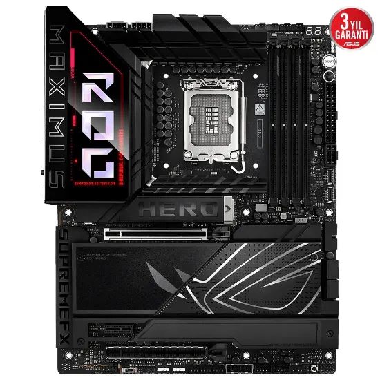 ASUS ROG MAXIMUS Z890 HERO DDR5 6XM2 USB3.2 WIFI7 RGB LAN ATX resmi