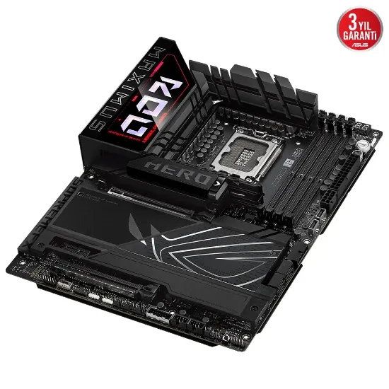 ASUS ROG MAXIMUS Z890 HERO DDR5 6XM2 USB3.2 WIFI7 RGB LAN ATX resmi
