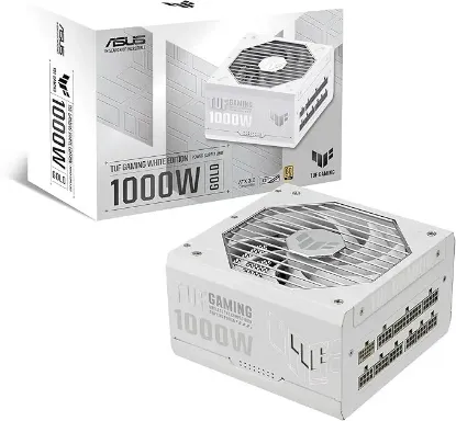 ASUS TUF-GAMING-1000G WH 80 PLUS GOLD POWER SUPPLY resmi