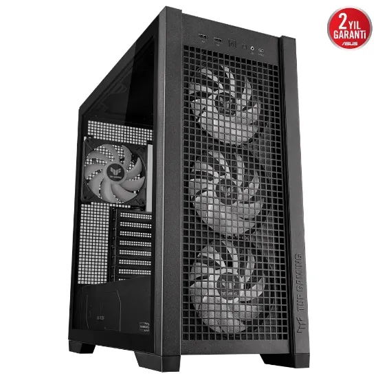 ASUS TUF GAMING GT302 TG ARGB - SIYAH resmi