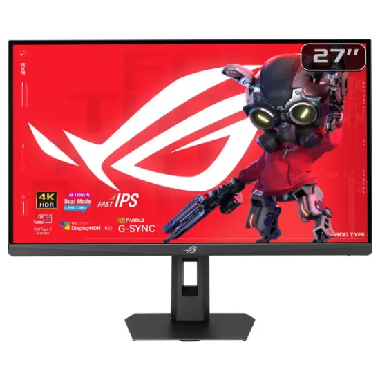27 ASUS ROG STRIX XG27UCSR 4K 160HZ | FHD 324HZ DUAL MODE  0.03MS PİVOT  FREESYNC G-SYCN UYUMLU FAST IPS GAMİNG (OYUNCU) MONİTÖR resmi