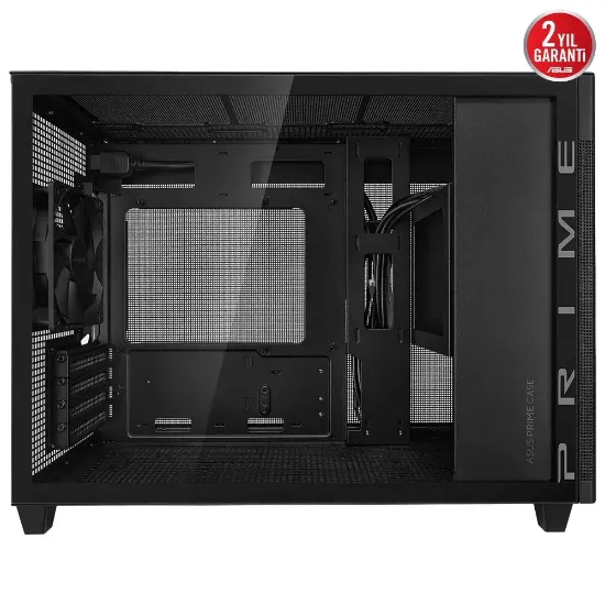 ASUS PRIME AP201 TEMPERED GLASS SİYAH KASA resmi