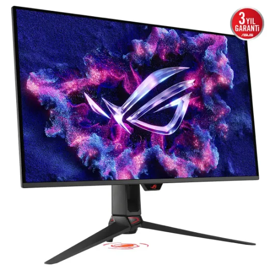 31.5 ASUS ROG SWİFT OLED PG32UCDM3 240HZ 0.03MS 4K UHD ADAPTİVE SYNC QD-OLED GAMİNG MONİTÖR resmi