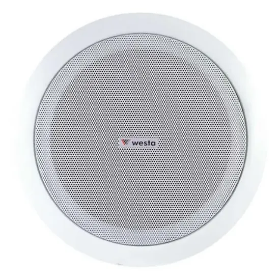 Westa 20 Cm Trafolu 8 ınc Beyaz 30 Watt Alçıpan Hoparlör WS-2035T resmi