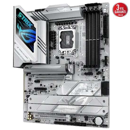 ASUS ROG STRIX Z890-A GAMING WIFI DDR5 5XM2 USB3.2 RGB LAN ATX  resmi