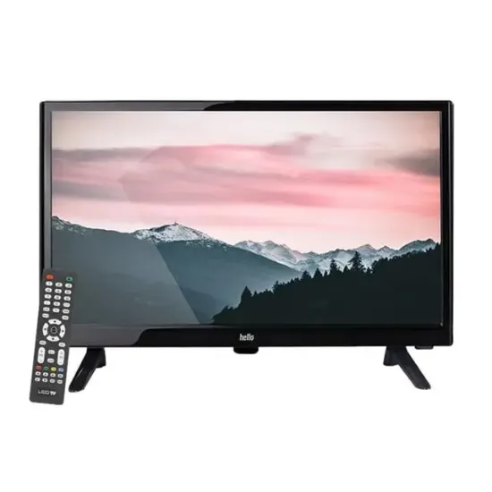 Hello HL-2400 24'' Audio In-Rca-Vga-HDMI-Usb 12 Volt Adaptörlü Full HD Led Monitör resmi