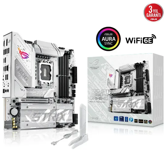 ASUS ROG STRIX B860-G GAMING WIFI SOKET 1851 ANAKART resmi