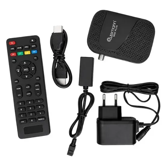 Wismann Tiny Plus W1000 8000 Kanal TKGS Destekli Full HD USB HDMI Dijital Mini Uydu Alıcısı resmi