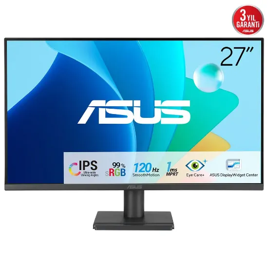 27 ASUS VA279HG 1MS 120HZ EYE CARE MONITOR resmi