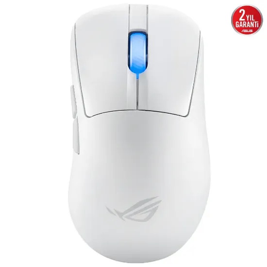 ASUS ROG KERIS II WL ACE BEYAZ MOUSE resmi