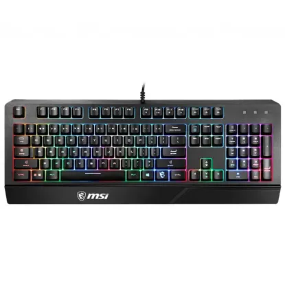 MSI VIGOR GK20 MEKANIK HISLI RGB TURKCE GAM KLAVYE resmi
