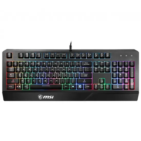 MSI VIGOR GK20 MEKANIK HISLI RGB TURKCE GAM KLAVYE resmi