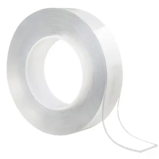 Sunup 30mm 3 Metre Çift Taraflı Nano Teknoloji Süper Yapıştırıcı Şeffaf Bant resmi