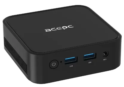 ACEPC C0B AMD Ryzen 7 3700U 16GB 512GB Win 11 Pro Mini PC resmi