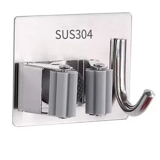 Sunup SN-26354 Kancalı Duvara Monte Süpürgee-Paspas Tutucu resmi