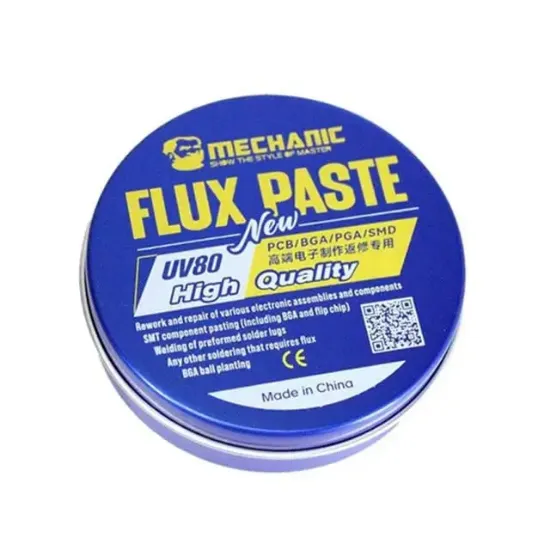 PowerMaster UV50 50 Gram Lehim Flux Pastası PCB-BGA-PGA-SMD resmi