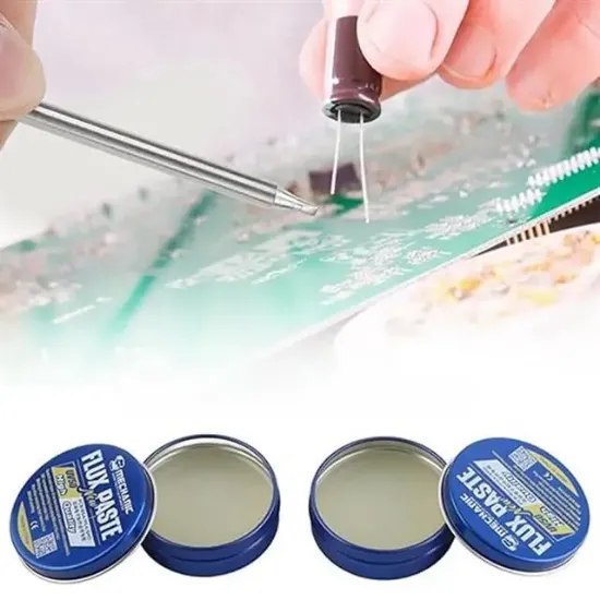 PowerMaster UV50 50 Gram Lehim Flux Pastası PCB-BGA-PGA-SMD resmi