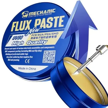 PowerMaster UV80 80 Gram Lehim Flux Pastası PCB-BGA-PGA-SMD resmi