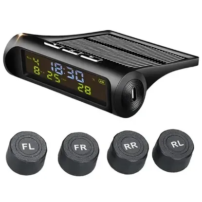 Powermaster PM-26964 Solar DC 5V Araç Lastik Basınç Ölçme - İzleme Sistemi resmi