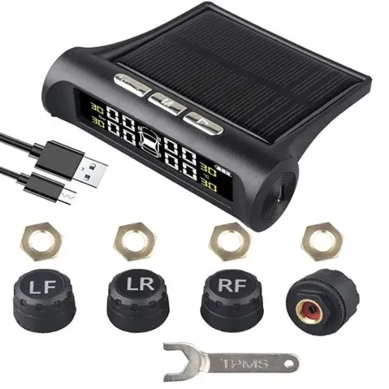 Powermaster PM-26964 Solar DC 5V Araç Lastik Basınç Ölçme - İzleme Sistemi resmi