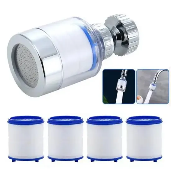 Sunup SN-27145 Oynar Başlıklı Kireç Önleyici 5 Filtreli Su Tasarruflu Musluk Başlığı resmi