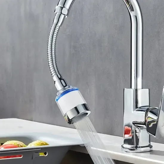 Sunup SN-27145 Oynar Başlıklı Kireç Önleyici 5 Filtreli Su Tasarruflu Musluk Başlığı resmi
