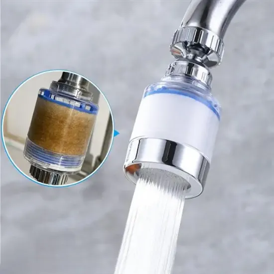 Sunup SN-27145 Oynar Başlıklı Kireç Önleyici 5 Filtreli Su Tasarruflu Musluk Başlığı resmi