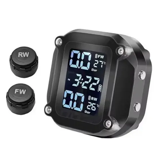 PowerMaster PM-28656 Motosiklet Kablosuz Lastik Basınç ve Sıcaklık İzleme Sistemi (TPMS) resmi