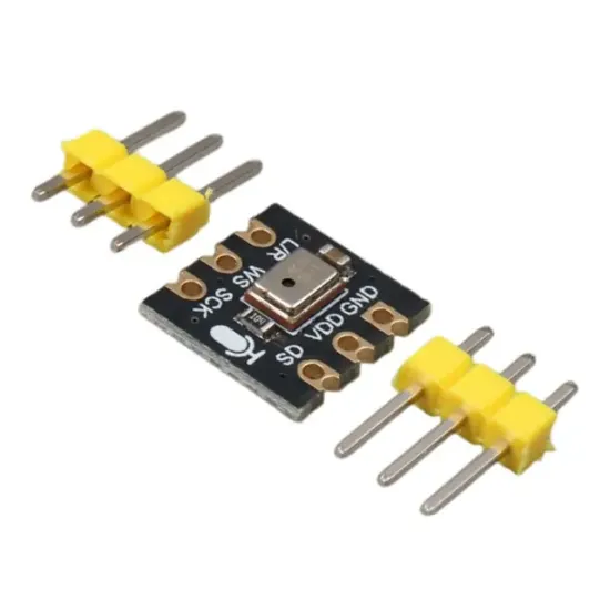 INMP441 I2S Dijital Mikrofon Kartı ESP32 ve Arduino Uyumlu Ses Kayıt Geliştirme Modülü resmi