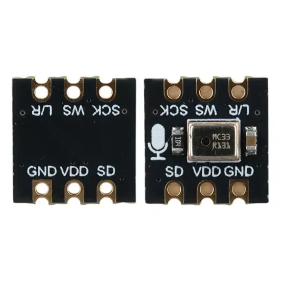 INMP441 I2S Dijital Mikrofon Kartı ESP32 ve Arduino Uyumlu Ses Kayıt Geliştirme Modülü resmi