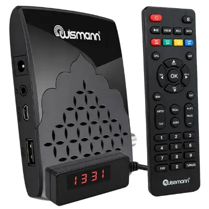 Wismann W2000 Full HD Dijital Mini Uydu Alıcısı HDMI TKGS 8000 Kanal Hafızalı resmi