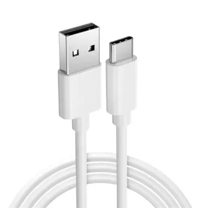 Powermaster PM-18299 Beyaz 5A Hızlı Şarj Destekli USB Type-C Şarj ve Data Kablosu (1 Metre) resmi