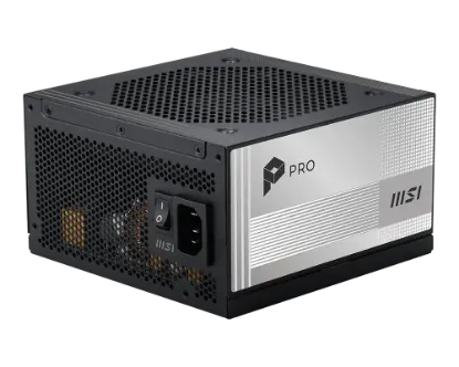 MSI PSU PRO A1000PL PCIE5 1000W 80+ Platinum Power resmi