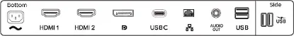 27 PHILIPS 279P1/00 FHD IPS 4MS 60HZ DP HDMI resmi