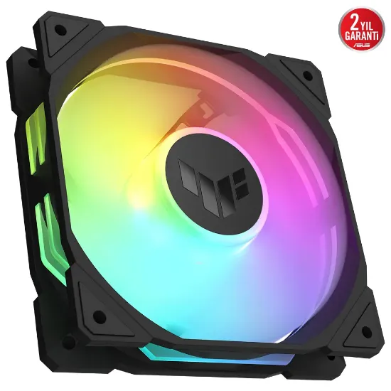 ASUS TUF TR120 120MM ARGB REVERSE SIYAH KASA FANI resmi