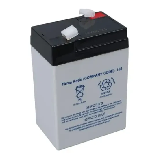 Yokohama YH-64.0 6 Volt - 4 Amper Işıldak Aküsü (70x48101 mm) resmi