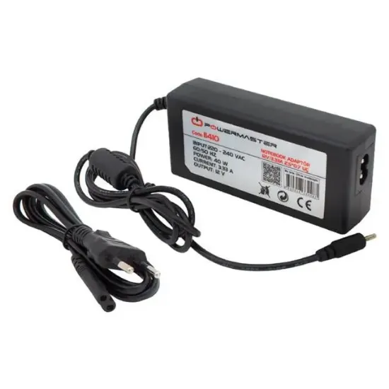 Powermaster PM-11410 12 Volt - 3.33 Amper 2.5*0.7 Mm Uçlu Adaptör (Samsung Ultrabook Notebook) resmi