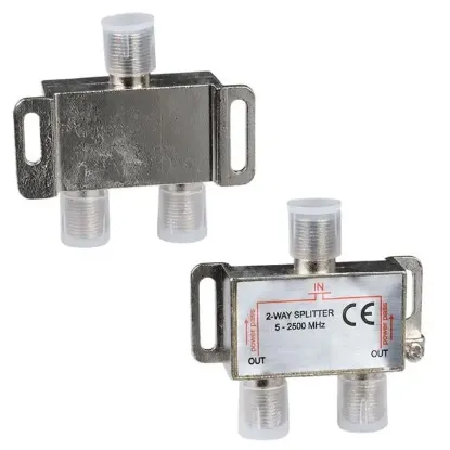 Fully E-335A 5-2500MHZ 1/2 Anten Splitter Powerpass resmi
