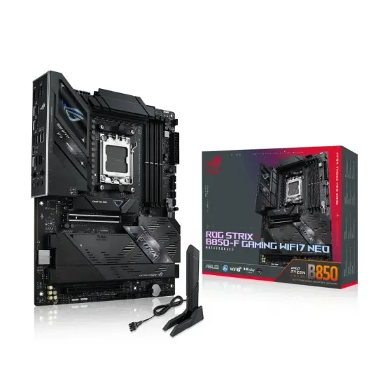 ASUS ROG B850-F GAMING WIFI7 NEO 9000MHZ ATX MB resmi