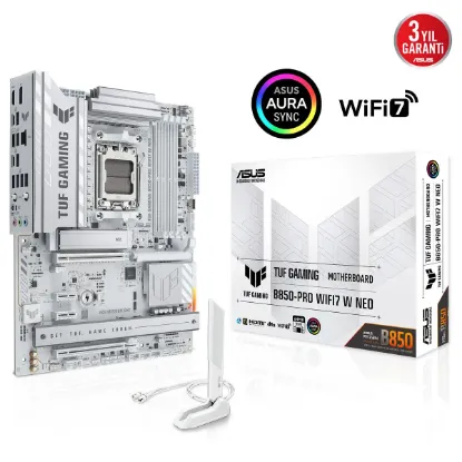 ASUS TUF GAMING B850-PRO WIFI7 W NEO AMD B850 resmi