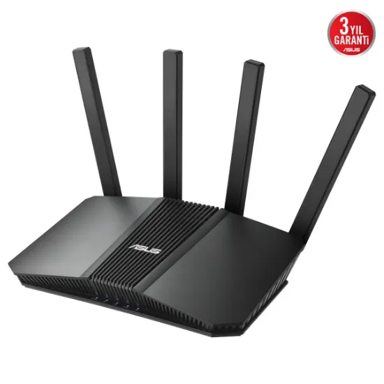 ASUS RT-BE55 ÇİFT BANTLI WIFI7 AI MESH GENİŞLETİLEBİLİR ROUTER resmi