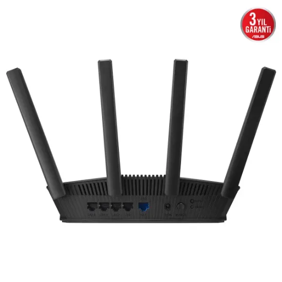 ASUS RT-BE55 ÇİFT BANTLI WIFI7 AI MESH GENİŞLETİLEBİLİR ROUTER resmi